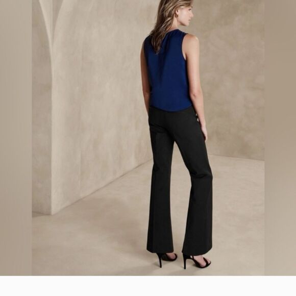 Banana Republic Sloan Full Length midrise Bootcut Pants Size NWT - Picture 3 of 5